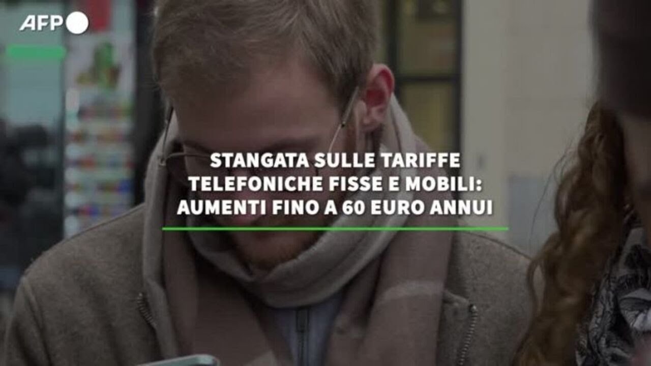 Stangata sulle tariffe telefoniche fisse e mobili: aumenti fino a 60 euro annui