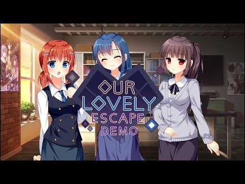 Our Lovely Escape (Visual Novel) - Demo | Flare Let's Play | Working in a Otome Games Studio