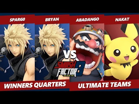 SF8 SSBU - Spargo & Bryan Vs. Abadango & NAKAT - Smash Ultimate Tournament Winners Quarters