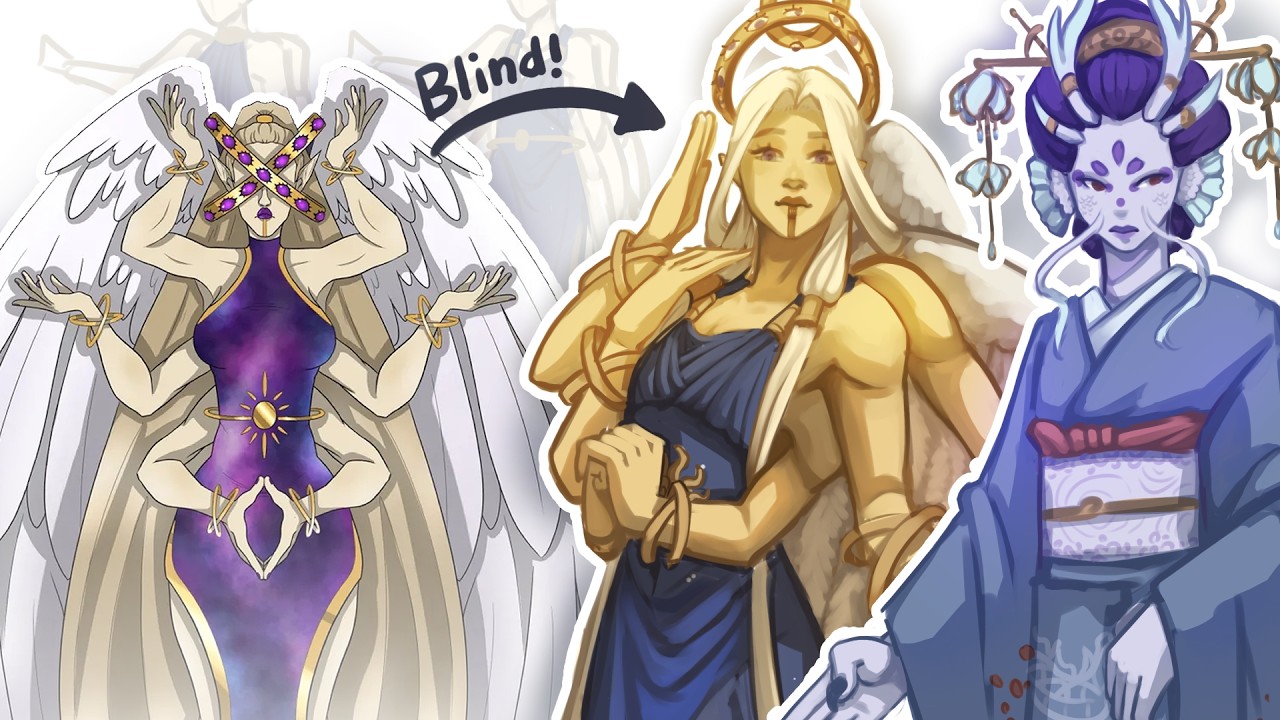 Drawing Your OCs from Description ONLY