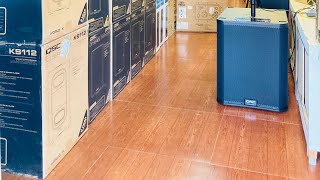 Video thumbnail for QSC Powered 12” & 18” Subwoofer #KS112 - 2000w #KS212C - 3600w  #KS118 - 3600w) by Elyon Musical Zone