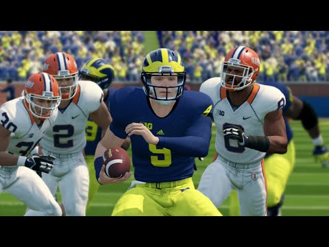 Michigan vs Illinois Full Game Highlights | NCAA Big Ten College Football 11/19/22 (NCAA 14)