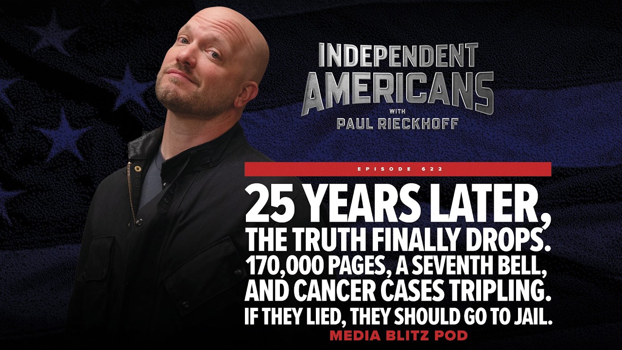 25 years later, the truth finally drops. 170,000 pages. A seventh bell. Cancer cases tripling. If they lied, they should go to jail. Media Blitz Pod