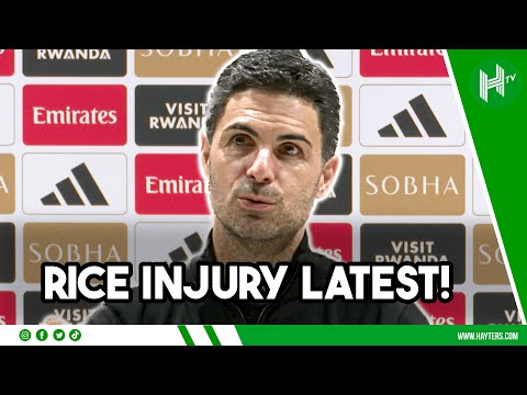 WHEN can I REST Rice?! Arteta’s INJURY update | Arsenal 2-0 Brentford