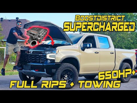 Boosted 2023 Silverado ZR2. WHY Supercharge your truck?