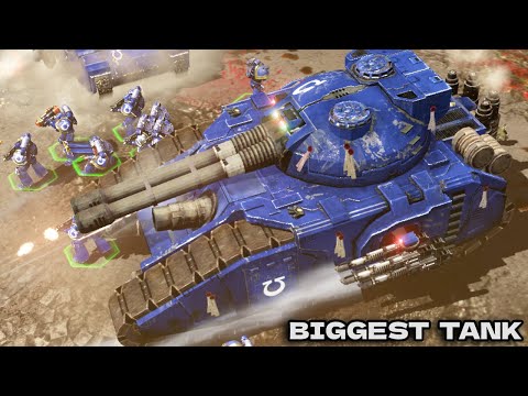NEW UPDATE: Mega Heavy Tank vs Chaos! - Astartes Mod, WH40K: Dawn of War 2: Retribution