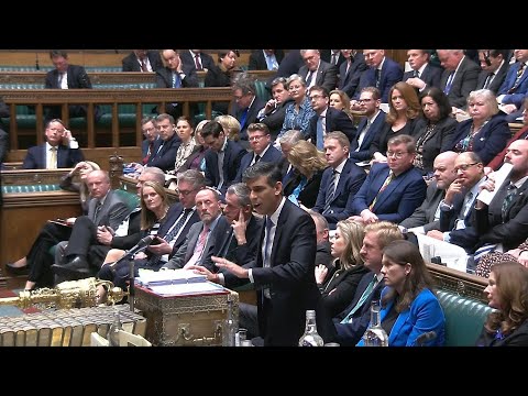 Video Thumbnail: Sunak rejects Israel-Hamas 'immediate full ceasefire' ahead of UK debate | AFP
