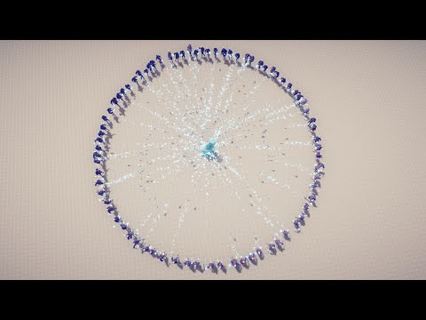 100x ICE Mage VS Every Unit | Totally Accrate Battle Simulator