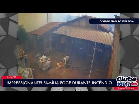 BARIRI: IMPRESSIONANTE! IMAGENS MOSTRAM CASA AO LADO DO FOGO.