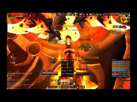 Couldnt Care Less Vs. Ragnaros Heroic 10man (No music + voices throughout the clip)