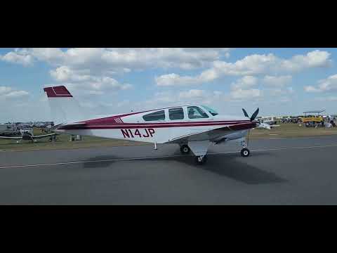 Beechcraft F33C Bonanza Aerobatics - Lakeland Airport - Sun'n'Fun 2025 -  Captain Jim Peitz