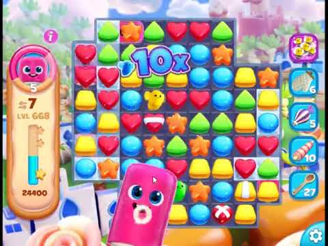 Cookie Jam Blast Level 668 - NO BOOSTERS 🍪 | SKILLGAMING ✔️