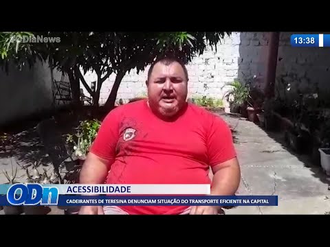 Cadeirantes de Teresina denunciam situação do transporte eficiente na capital 29 03 2022