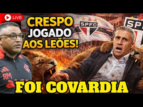 URGENTE! CRESPO É DEMITIDO DO SPFC! ROGER MACHADO CHEGANDO AO SÃO PAULO
