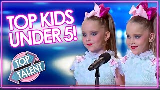 KID'S GOT TALENT | UNDER 5 Audition Including DJ Arch, Heavenly Joy & The Henry Twins | Top Talent