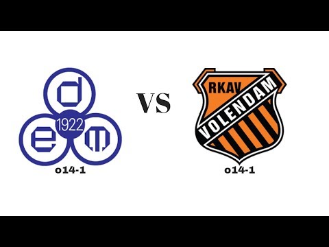 RKVV DEM O14-1 VS RKAV VOLENDAM O14-1