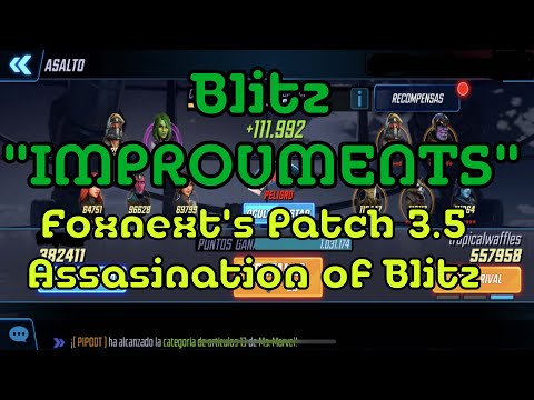 The Assassination of Blitz: Patch 3.5 Blitz "Improvements". MSF