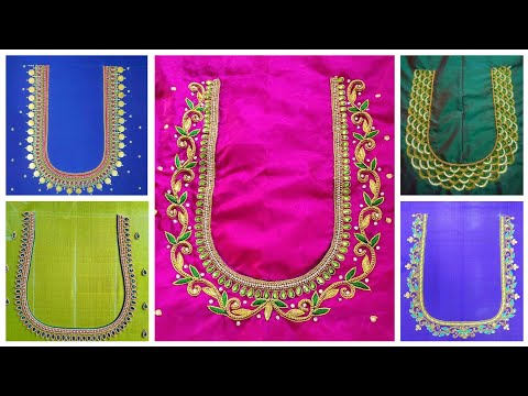 Simple wedding blouses designs/New blouses design/Silk saree blouse design pattern/Saree blouses