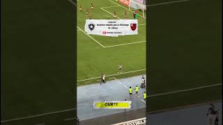 BARBOZA EMPATA PARA O BOTAFOGO! #botafogo #flamengo #futebol #brasil #fyp #shorts