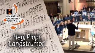 Hey, Pippi Langstrumpf arranged by Jacob de Haan | Jugendorchester des Kolpingorchester Vechta