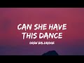 Drew Baldridge - Can She Have This Dance (lyrics)