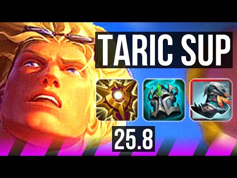 TARIC & Kalista vs RAKAN & Kai'Sa (SUP) | Rank 7 Taric, 1100+ games | KR Challenger | 25.8