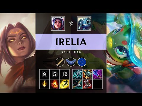 Irelia Mid vs Fizz: Rampage - EUW Diamond Patch 14.24
