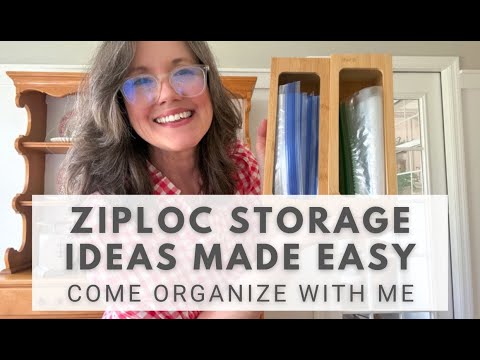 ✨ HOW TO ORGANIZE YOUR ZIPLOC BAGS:  💡 Genius Hack You'll Wish You Knew Sooner!