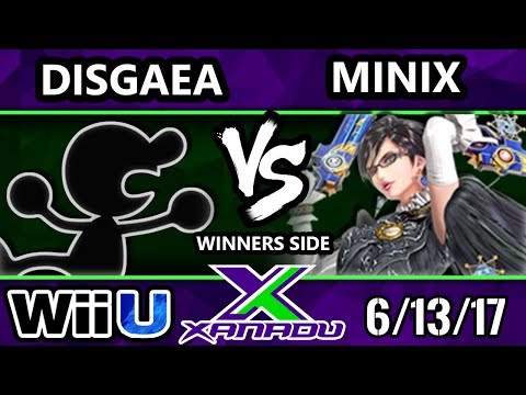 S@X 206 - Disgaea (GnW) Vs. Minix (Bayonetta) - SSB4 Tournament - Smash for Wii U.