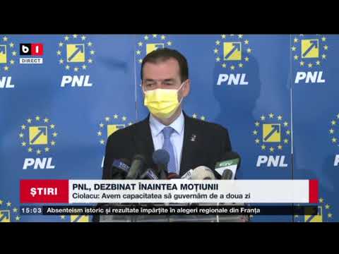 PNL, DEZBINAT INAINTEA MOTIUNII PSD_Stiri B1_22 iunie 2021
