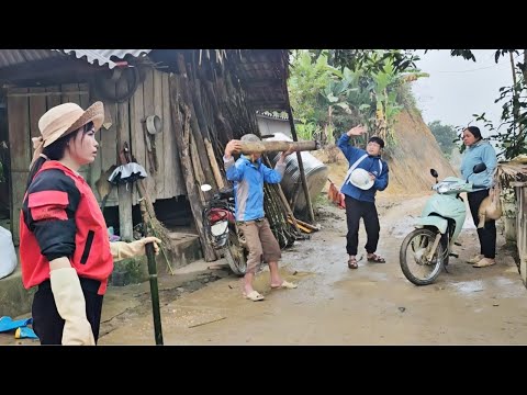 Thanh came to demand her money back but was chased away by the landowner