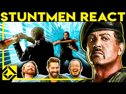 Stuntmen React to Bad & Great Hollywood Stunts 27 (ft. SCOTT ADKINS)