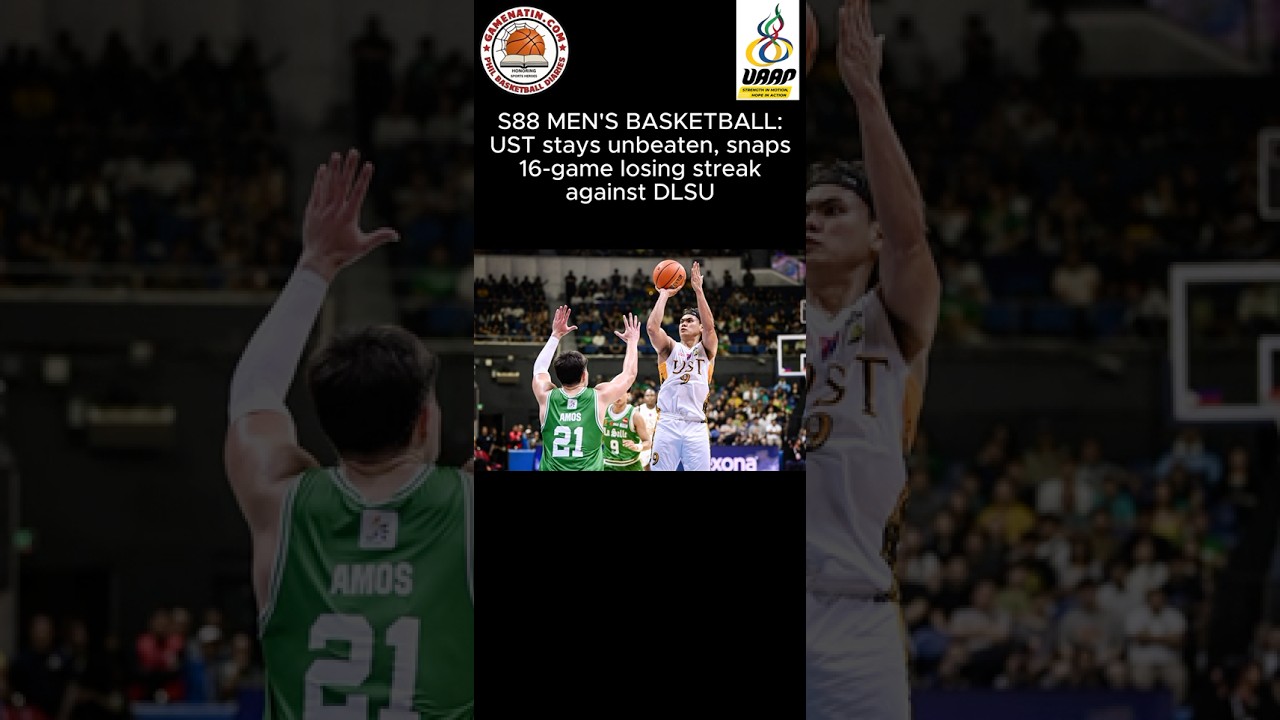 UAAP Men's Basketball: Cabanero, Akowe lead UST past La Salle