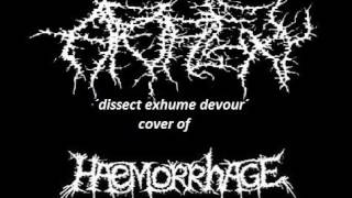 APOPLEXY (usa)´´dissect exhume devour´ HAEMORRHAGE cover