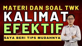 Download lagu TWK FOCUS #24 - MATERIAL TWK QUESTIONS ON EFFECTIVE SENTENCES mp3 Download lagu TWK FOCUS #24 - MATERIAL TWK QUESTIONS ON EFFECTIVE SENTENCES mp3