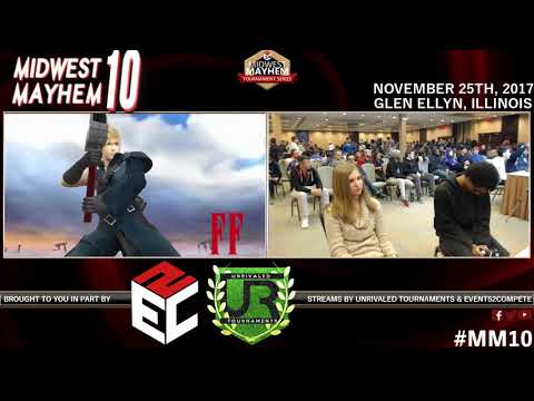 Midwest Mayhem 10 SINGLES POOLS: Ned (Cloud) vs. Kathrarg (Yoshi, Mr. Game & Watch)