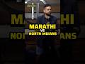 Marathi Vs North Indians Indianstandup Standupcomedy Hindistandupcomedy