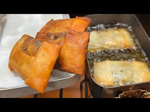 【中国ニキとイタリアニキにビンタされそう】生姜ニンニクバジルチーズの春巻を規定量を完璧に遵守したハイボールでキメるだけの動画