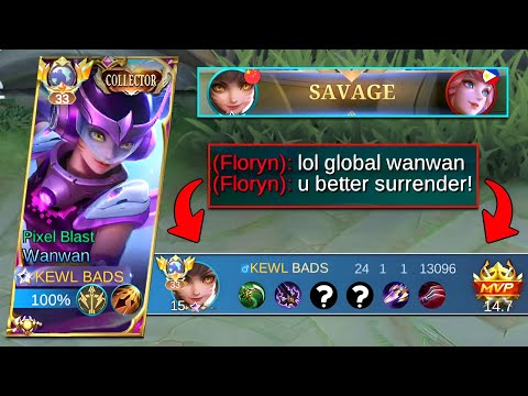 24 KILLS WANWAN!! IN MYTHICAL GLORY RANKED GAME! WITH A TWIST!!
