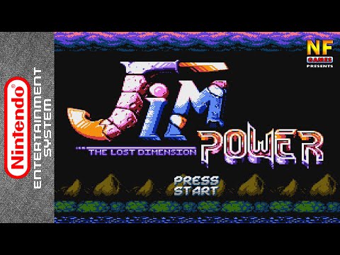 Jim Power: The Lost Dimension. Hard Mode. NES [No Damage Walkthrough] - Famicom | Nintendo Game