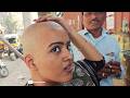Painful Street Headshave For Beauty Queen Exclusive Footage