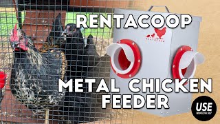 Installing the RentACoop 2 Port Metal Feeder