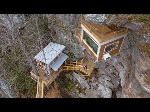 Spending a Night at an Insane Cliff House! // Livin' With Intention Ep. 4