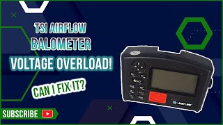 I Got Sent A TSI Balometer Which Had The "Wrong PSU" Connected! Can I Fix It?
