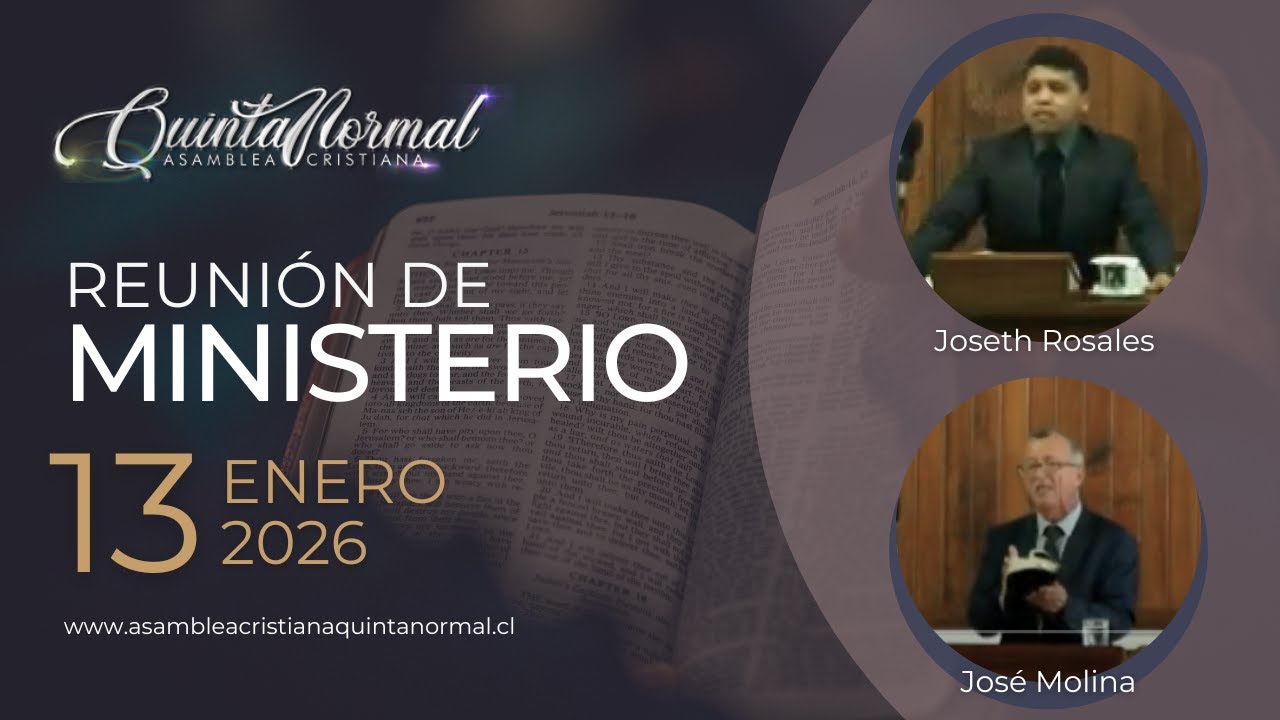 Miniatura de Reunión de Ministerio - 13/01/2026 | Joseth Rosales - José Molina