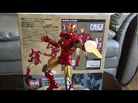 Sci-Fi Revoltech No.024 Iron Man Mk. VI Review [HD]