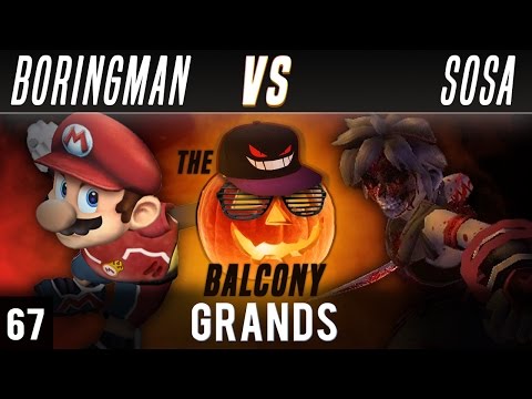 Spook at the Balcony 67 -  Grands ft.  R3|Sosa (Pit) VS Boringman (Mario)