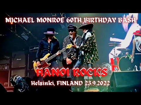 ☆ Michael Monroe 60th Birthday Bash - Hanoi Rocks - Tragedy @ Helsinki 23.9.2022 ☆