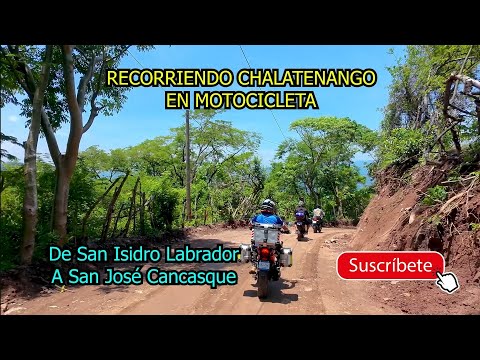 Viajando de Nueva Trinidad a San José Cancasque en Chalatenango, Recorrido de Calle.