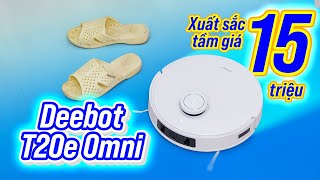 Deebot T20e Omni: xuất sắc tầm giá 15 triệu, đã đi được lên thảm